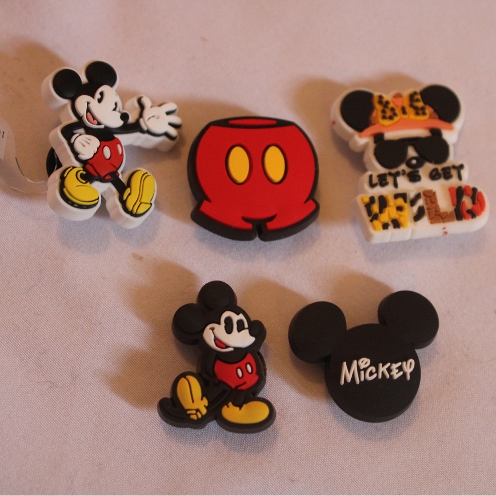 5-pack croc charms (Mickey mouse)